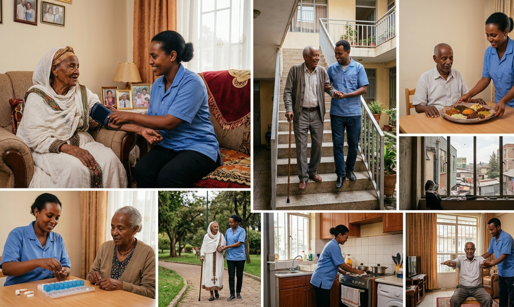 10 Benefits of Home Care Services for Seniors in Addis Ababa